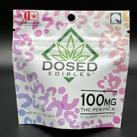 100mg THC Dosed Edibles - Mystery Pack