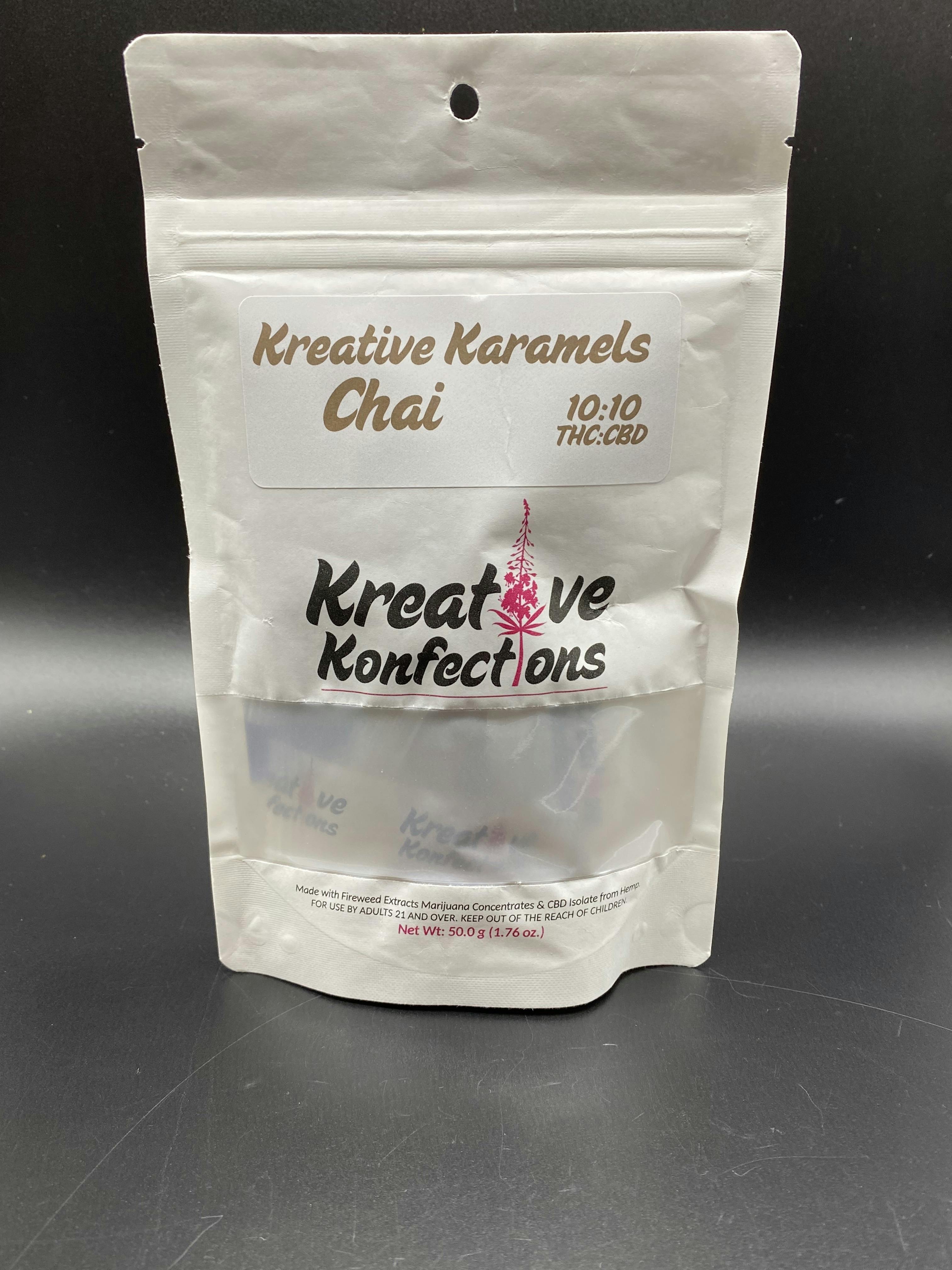 Chai Kreative Karamels | Indica | 100mg | 10pk