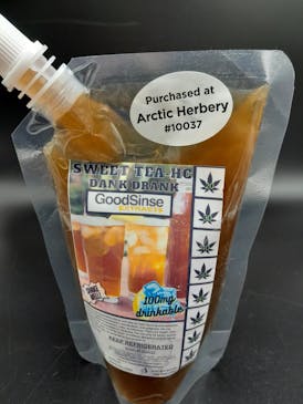 100mg THC - Good Sinse - Dank Drank - Peach Tea