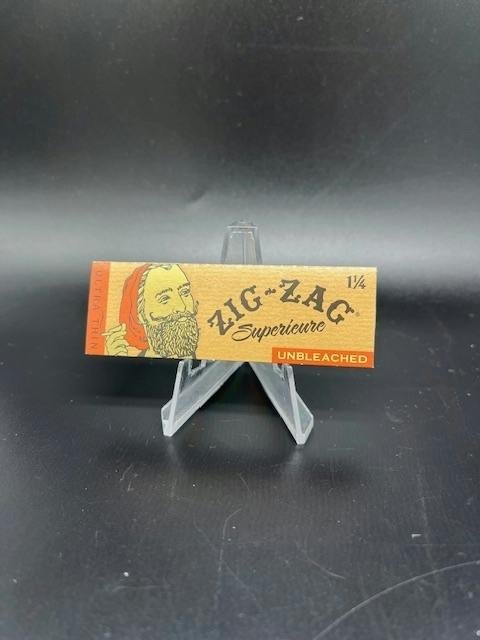 Zigzag Papers Unbleached - 1" 1/4 size