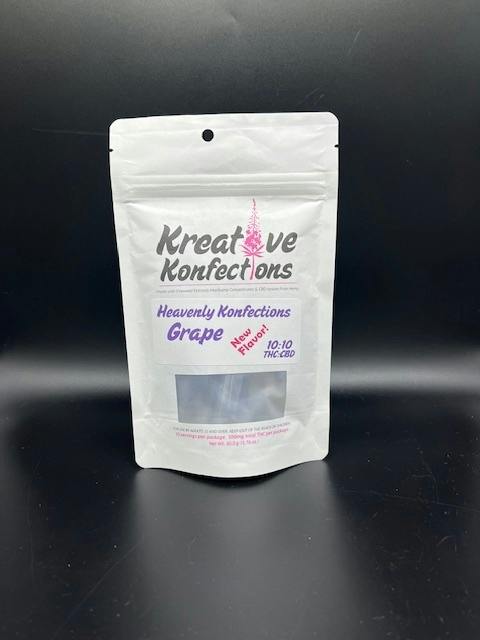Grape Heavenly Konfections | Sativa | 100mg | 10pk