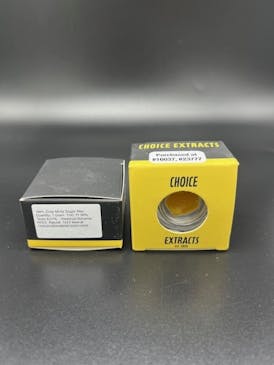 1g Sugar Wax - 77.58% THC 8.01% Terps - Zoap Mintz