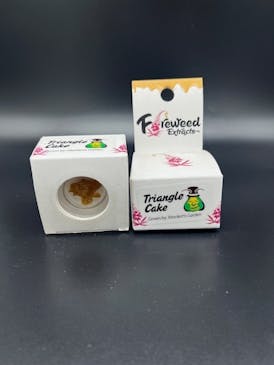 1g Terp Sugar- 76.25% THC 3.28% Terps - Triangle Cake