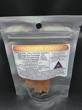 100mg THC Gravity Gummies - Mandarin Orange