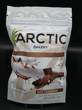 100mg THC Arctic Bakery - Milk Chocolate