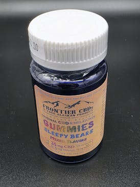 CBD & Melatonin Sleepy Bear Gummies - 375mg CBD 75mg Melatonin Total