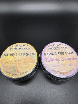 Natural CBD Salve - 750mg Total CBD