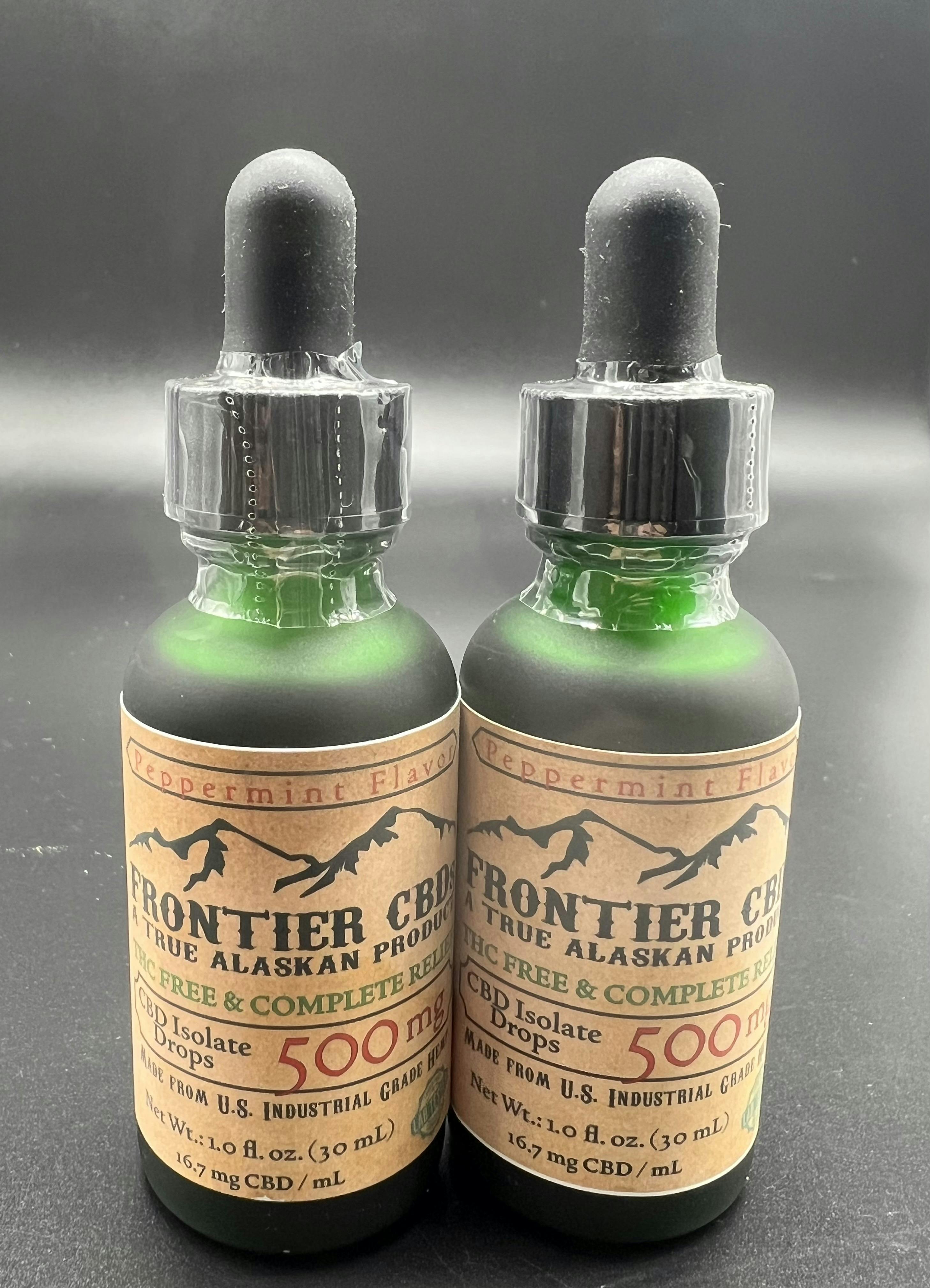 Complete Relief CBD Peppermint Tincture 500 mg Total CBD