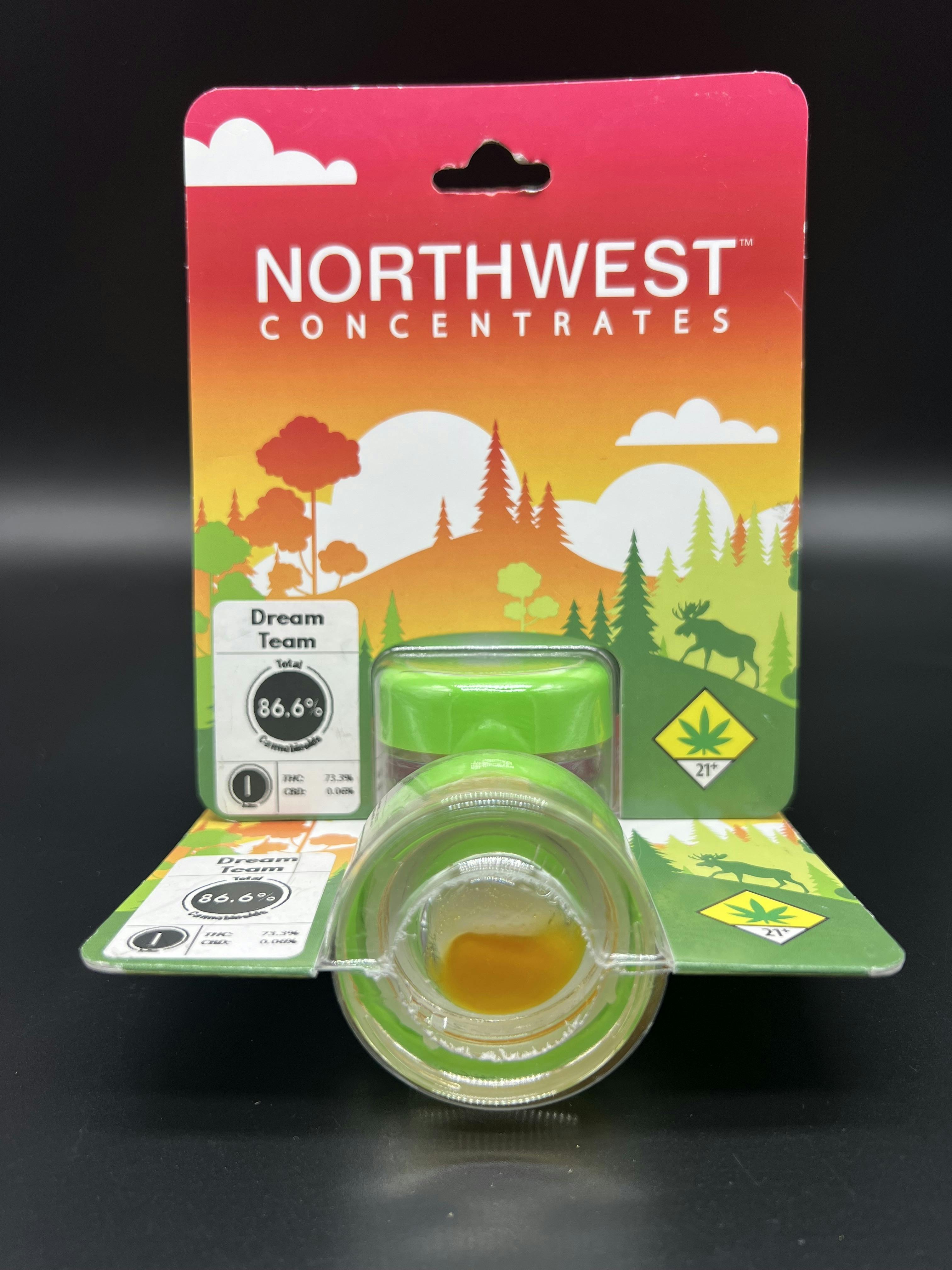 1g Concentrate 73.3% THC - Dream Team
