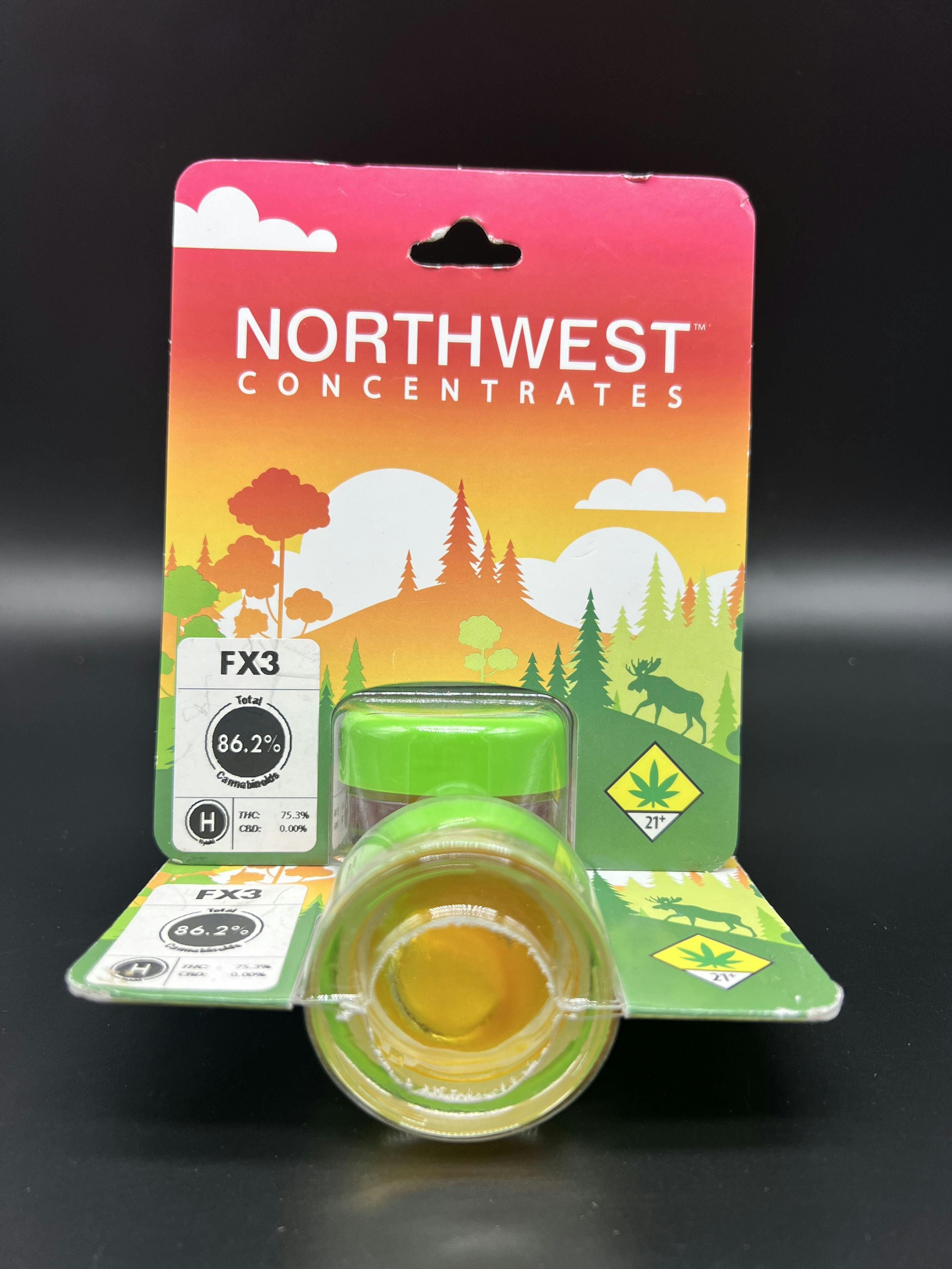 1g Concentrate 75.3% THC - FX3