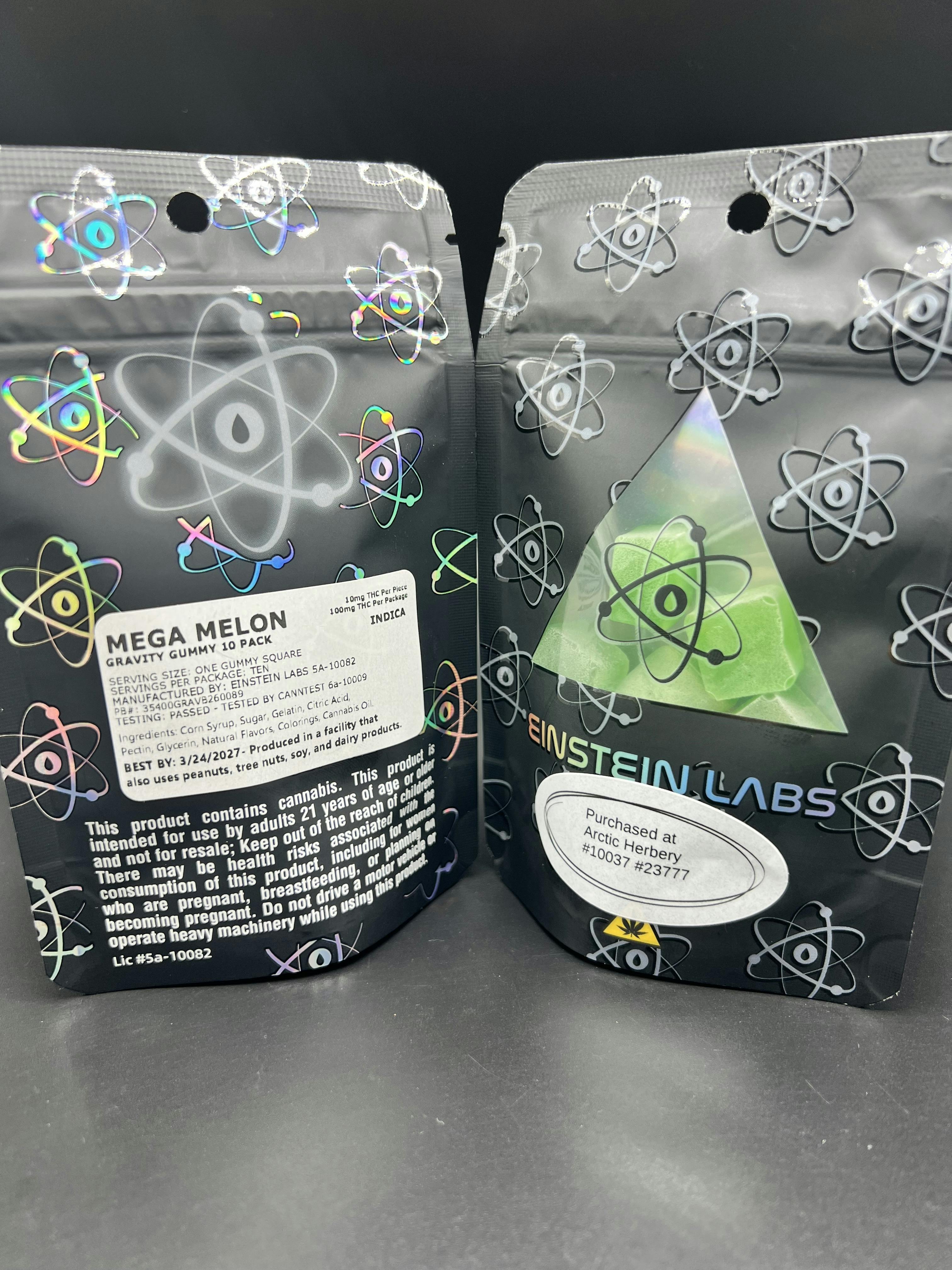 Mega Melon Gravity Gummies | Gummies | 10pk | 10mg/ea