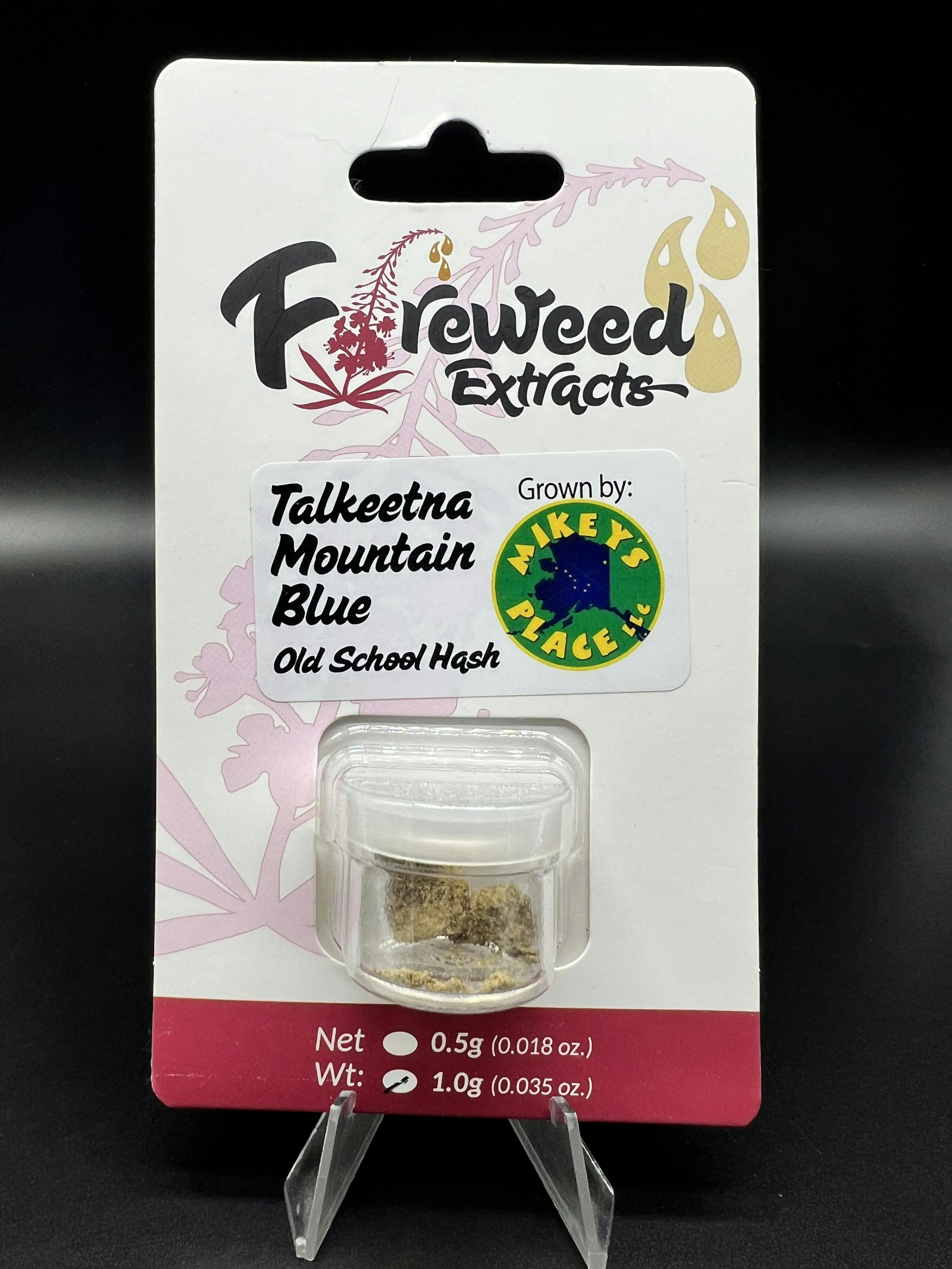 Power Plant Old School Hash - 34.40% THC 2.69% Terps