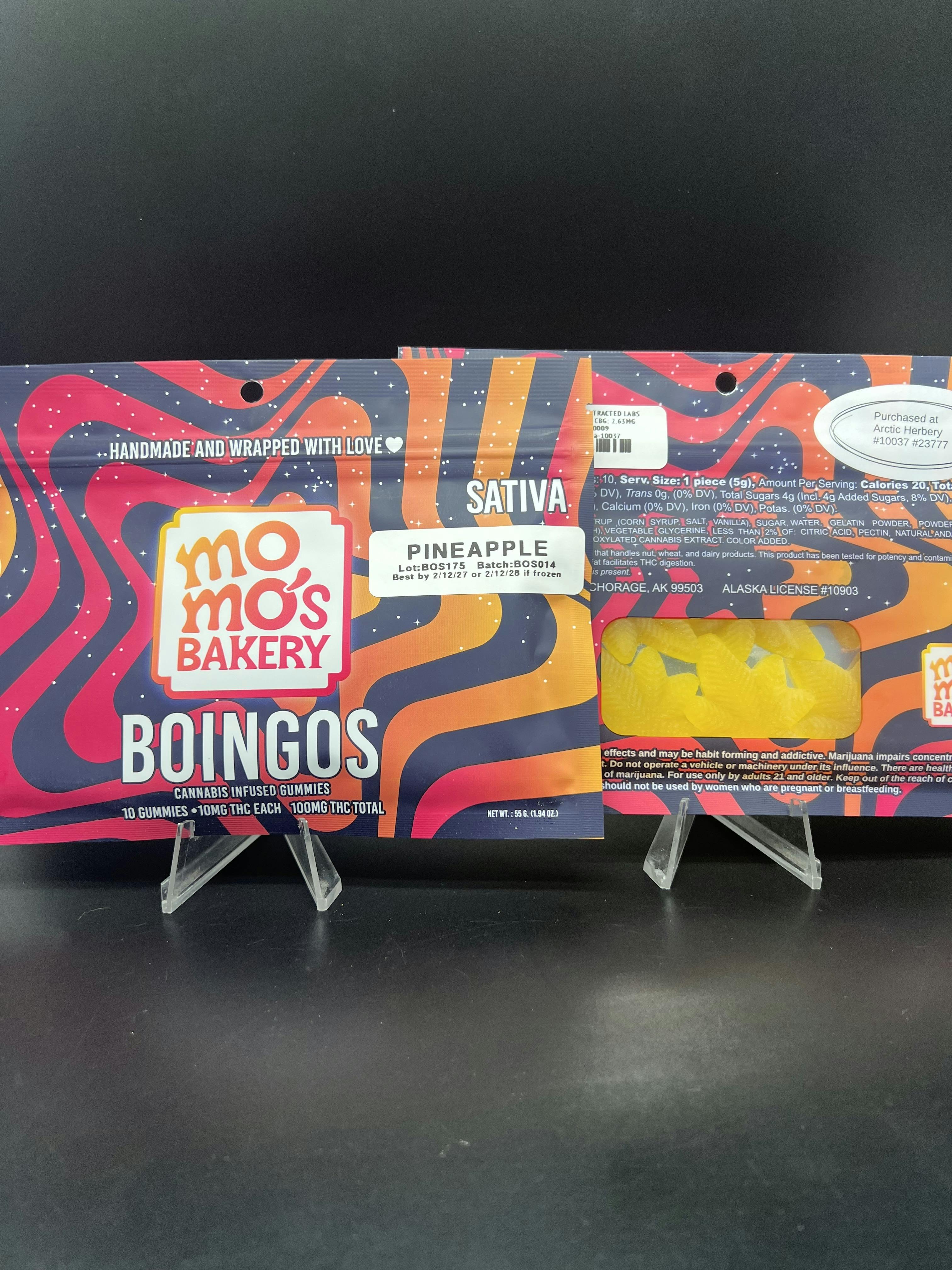 100mg THC Boingos Edibles - Blueberry