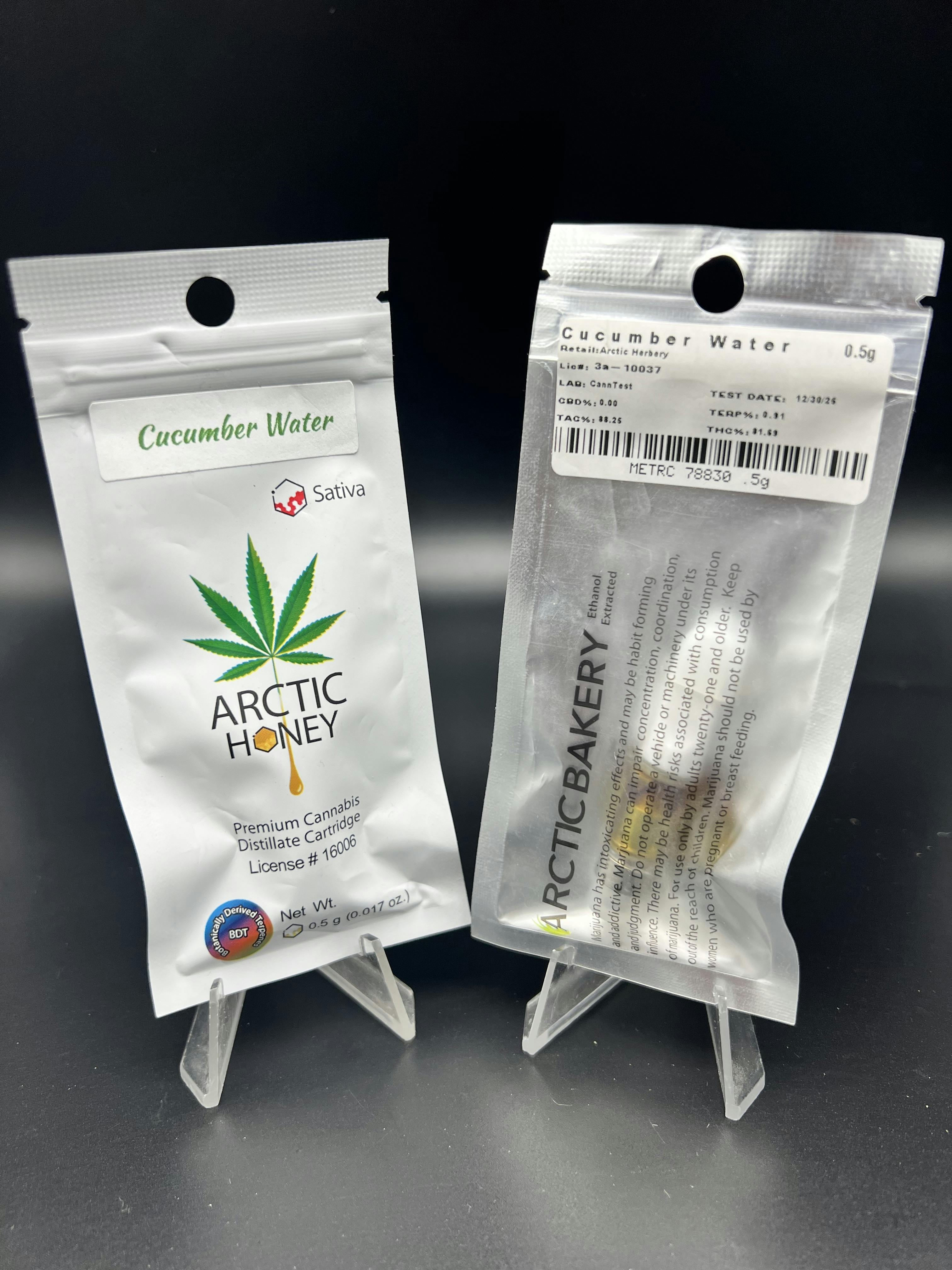 .5g Cartridge 86.57% THC - Raw
