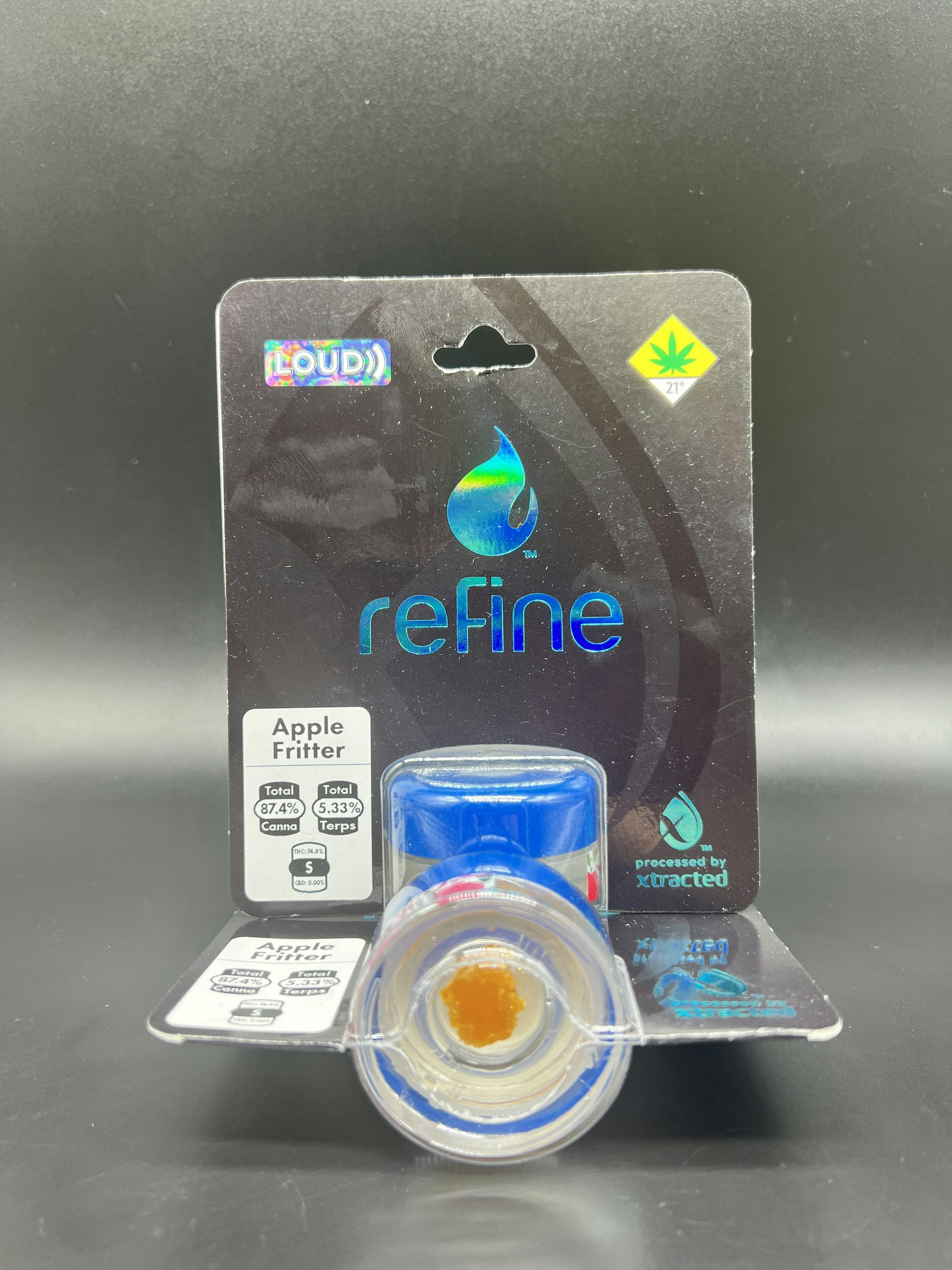 1g Loud Resin 74.80% THC 5.33% Terps - Apple Fritter