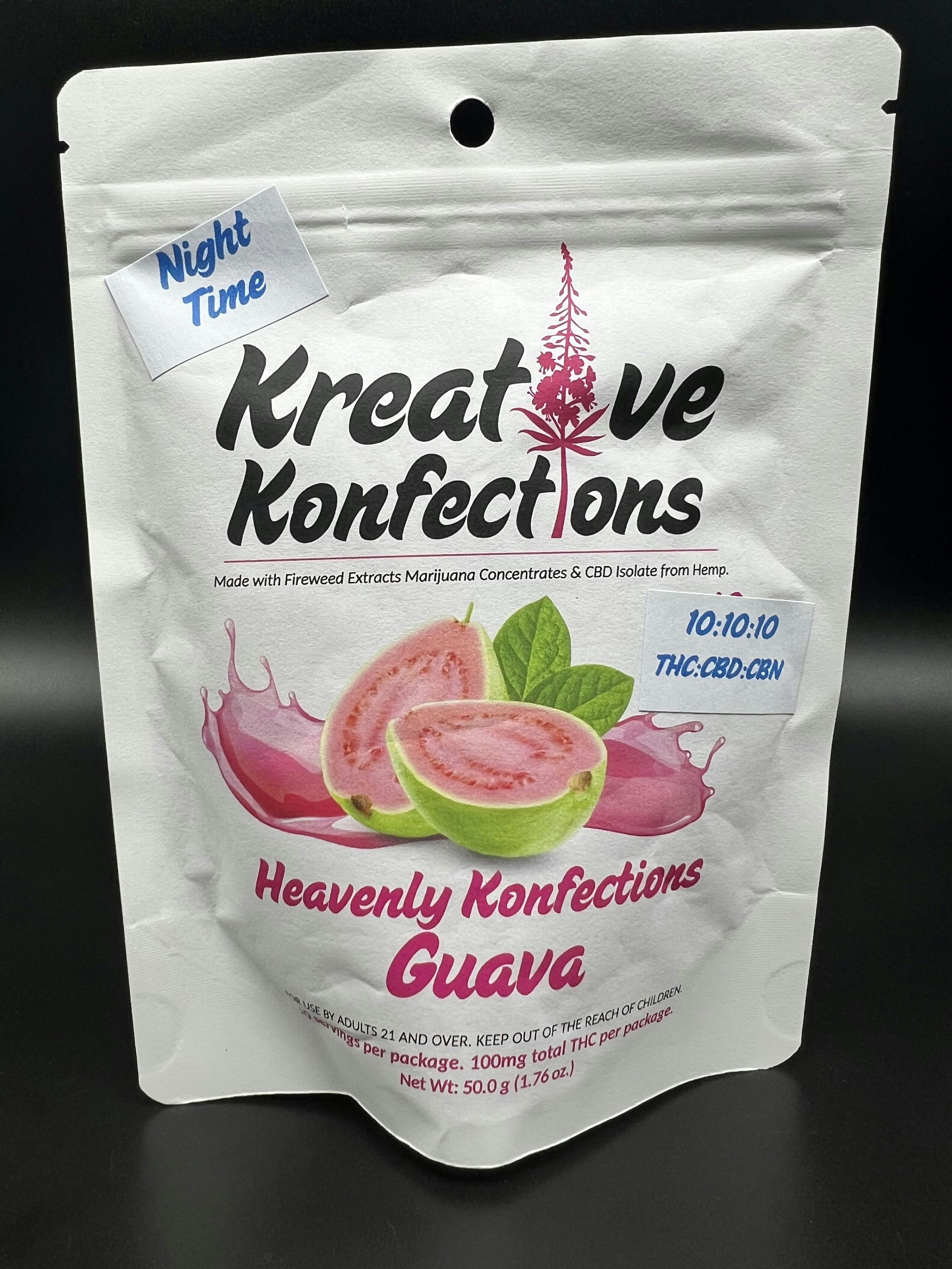 100mg THC Kreative Konfections - Guava (Night Time)