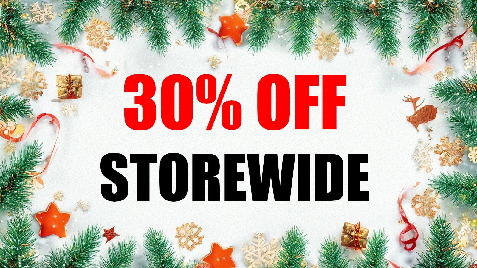 30% OFF STOREWIDE - AND DAILY DEALS - TAX INCLUDED at Higher Ground ...