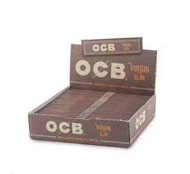 OCB Virgin Slim | Unbleached Papers