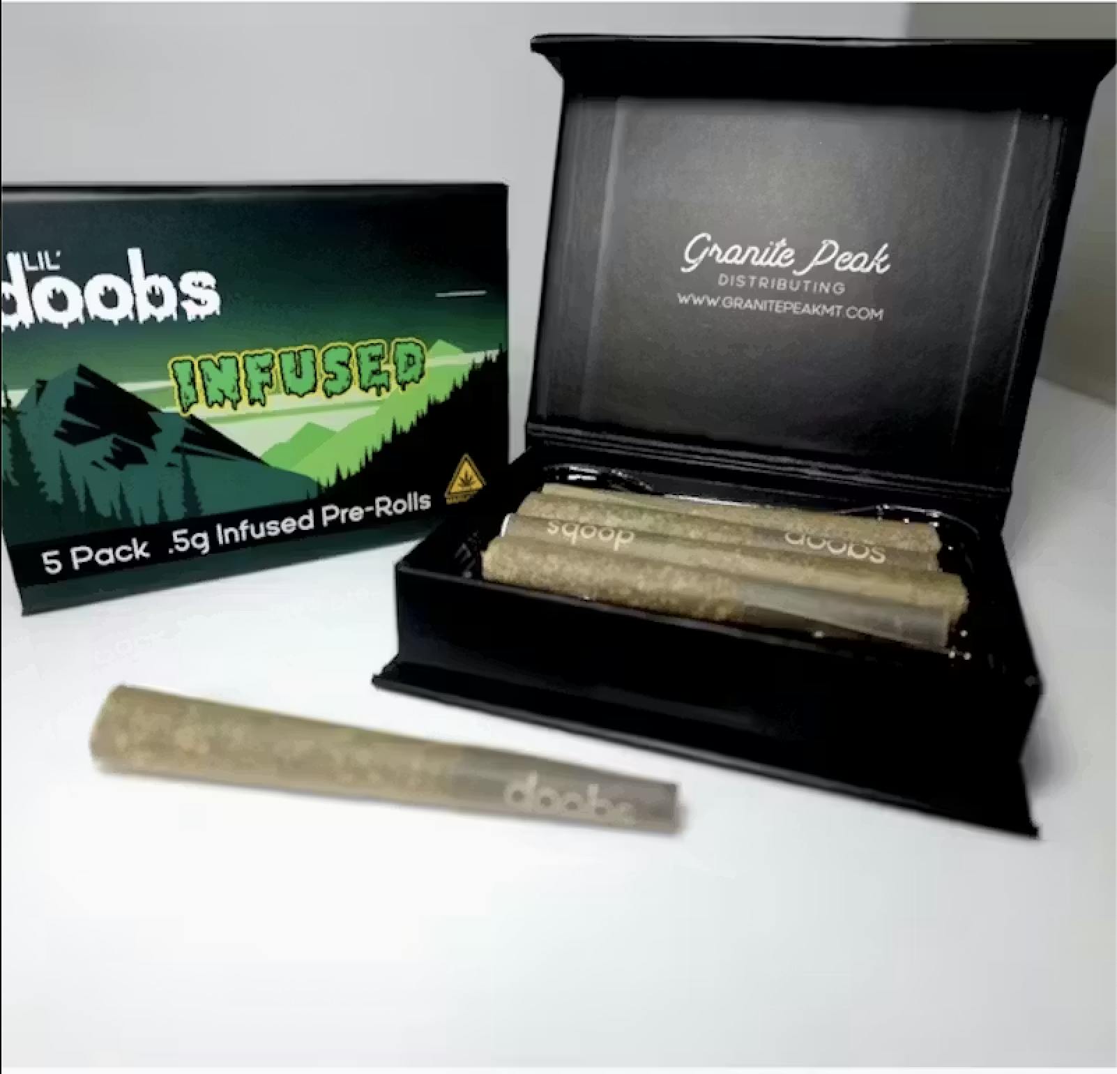 Solventless Infused Triple Scoop 5pk Prerolls