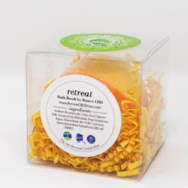30mg Retreat Grapefruit & Peach Bath Bomb By Renew