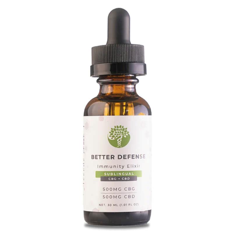 500mg CBD + 500mg CBG Immunity Elixir By Creating Better Days