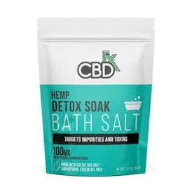 100mg CBD Detox Bath Salt By CBD FX