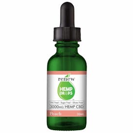 3000mg Peach CBD Drops By AK Renew
