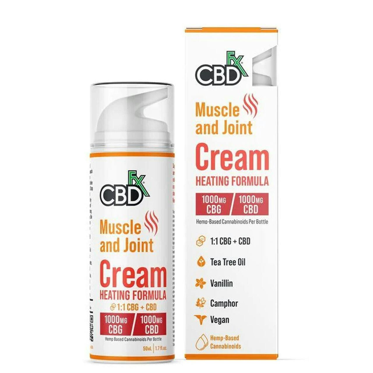 3000mg CBD Muscle & Joint Heating Cream By CBDfx