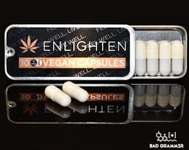 100mg Enlighten Capsules 1:1 (THC/CBD) Sativa By Enlighten Extracts