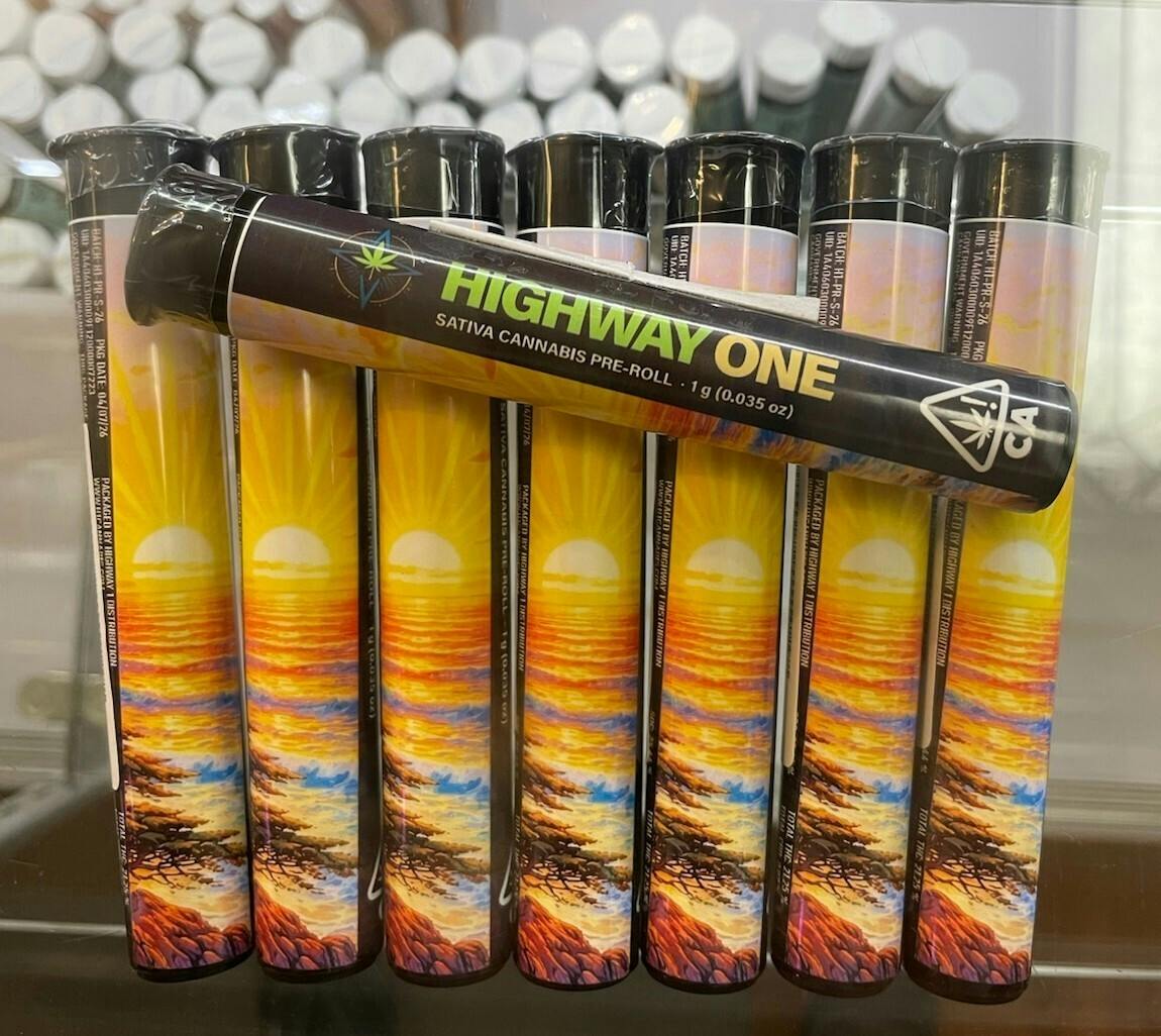 Highway 1 - Sativa (1g) flower by STACKHOUSE