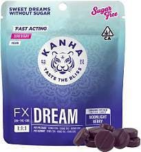 Kanha - DREAM 1:1:1 Sugar Free Moonlight Berry (300mg) (CBN 100mg/THC 100mg/CBD 100mg)