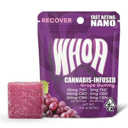 Bites | Grape 1:1:1 CBN:CBD:THC Gummies | 100mg | 10ct | 10mg/ea