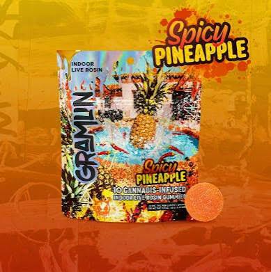 Gramlin - (Rosin) - Spicy Pineapple (100mg)