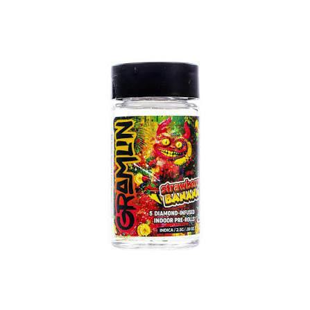 Gramlin - Strawberry Banana (3.5g) 5pk
