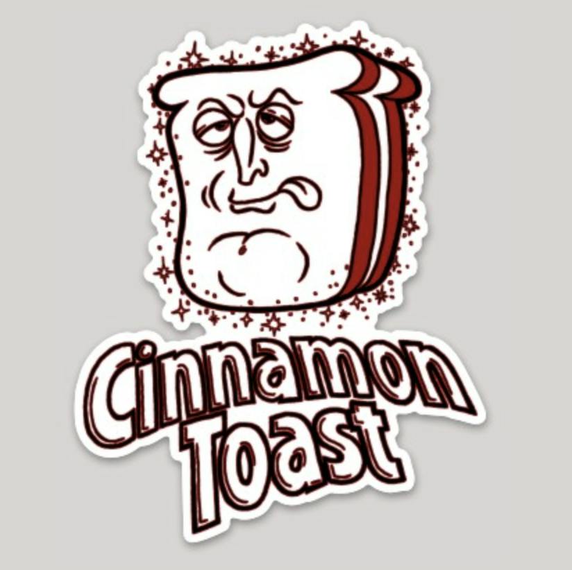 Cinnamon Toast Sticker at The Fireweed Factory