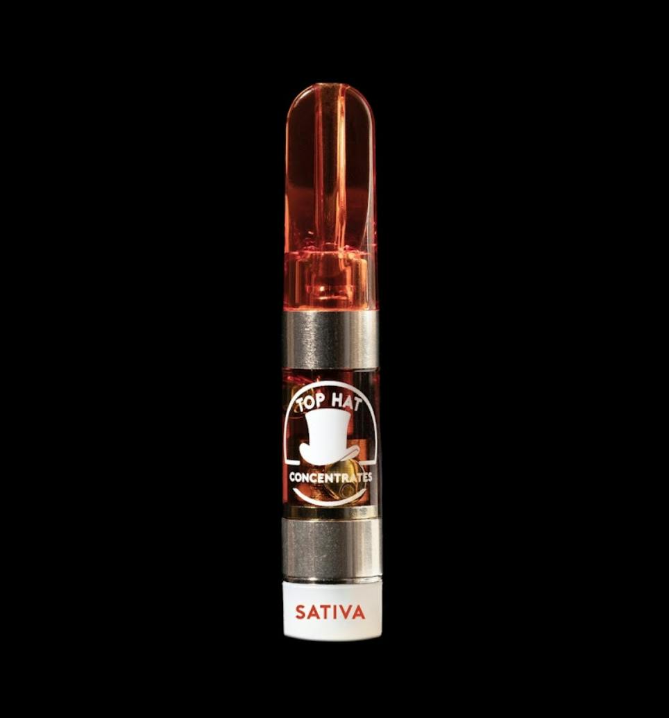Strawberry Dream .5g Co2 Vape Cart by Top Hat at The Fireweed Factory