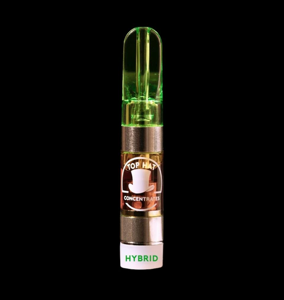 Cheese Breath 0.5g Co2 Vape Cart By Top Hat at The Fireweed Factory