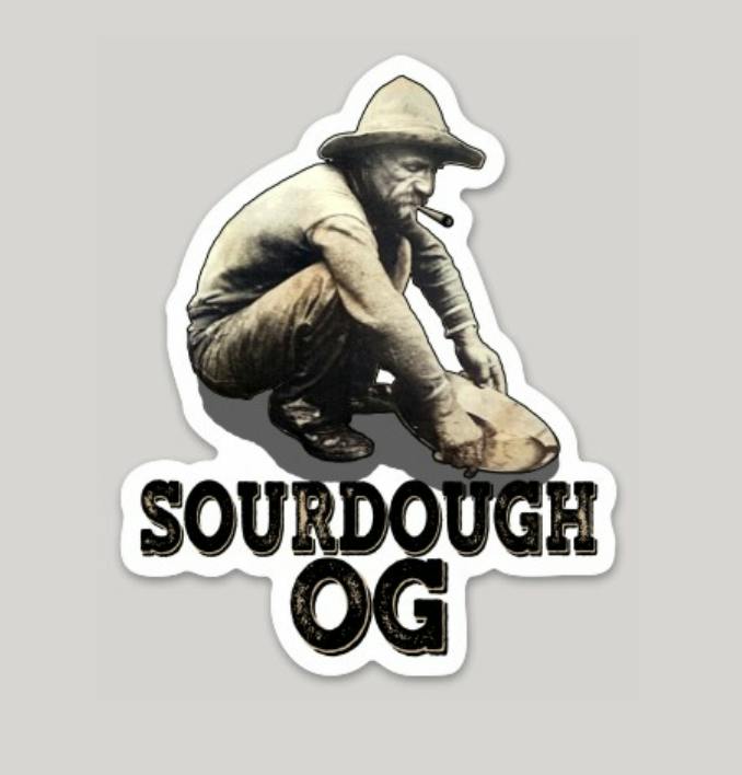 Sourdough OG Sticker at The Fireweed Factory