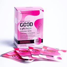 100mg Strawberry Dragonfruit Energy Drink Mix By Good