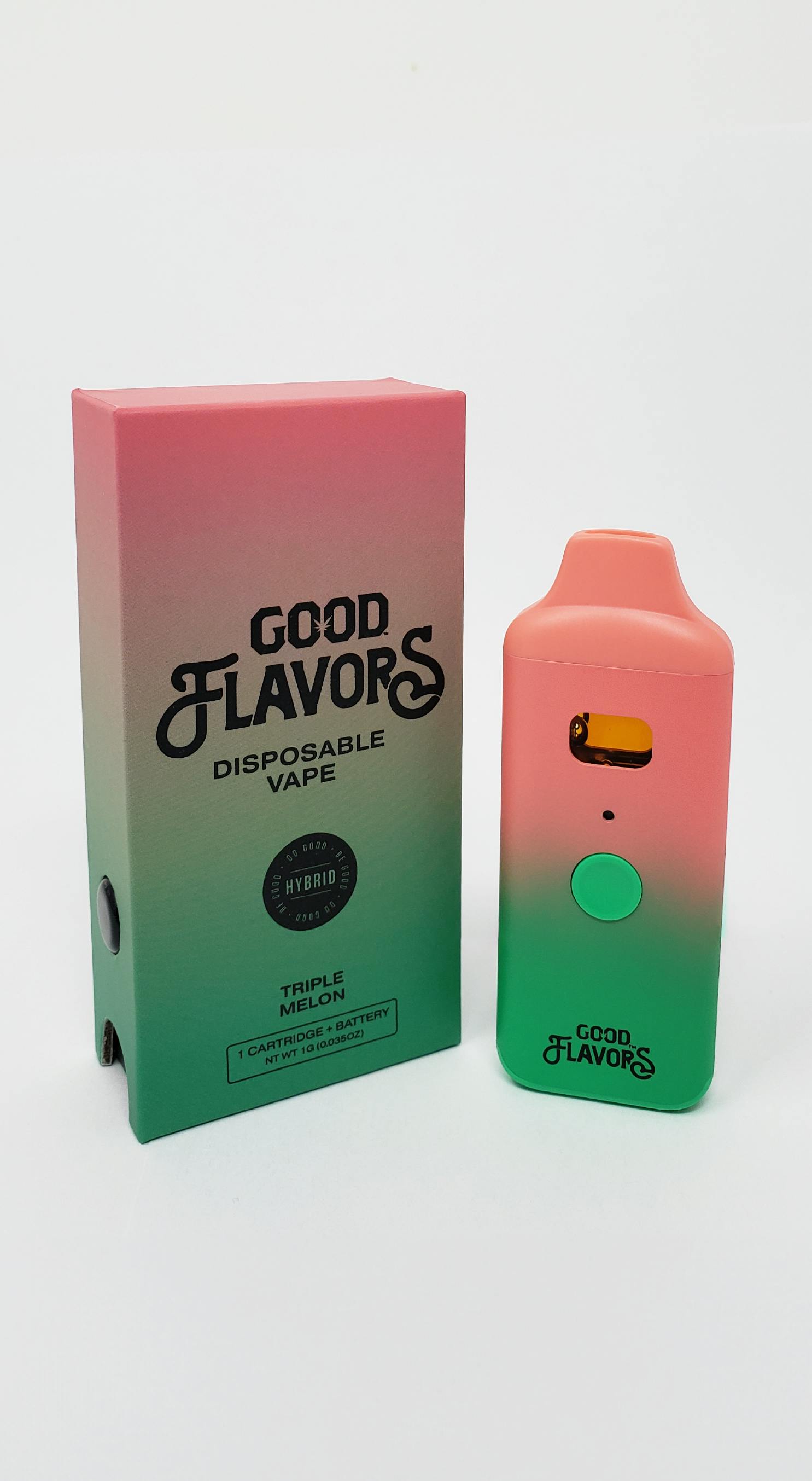 Triple Melon 1g Disposable Vape By Good at The Fireweed Factory