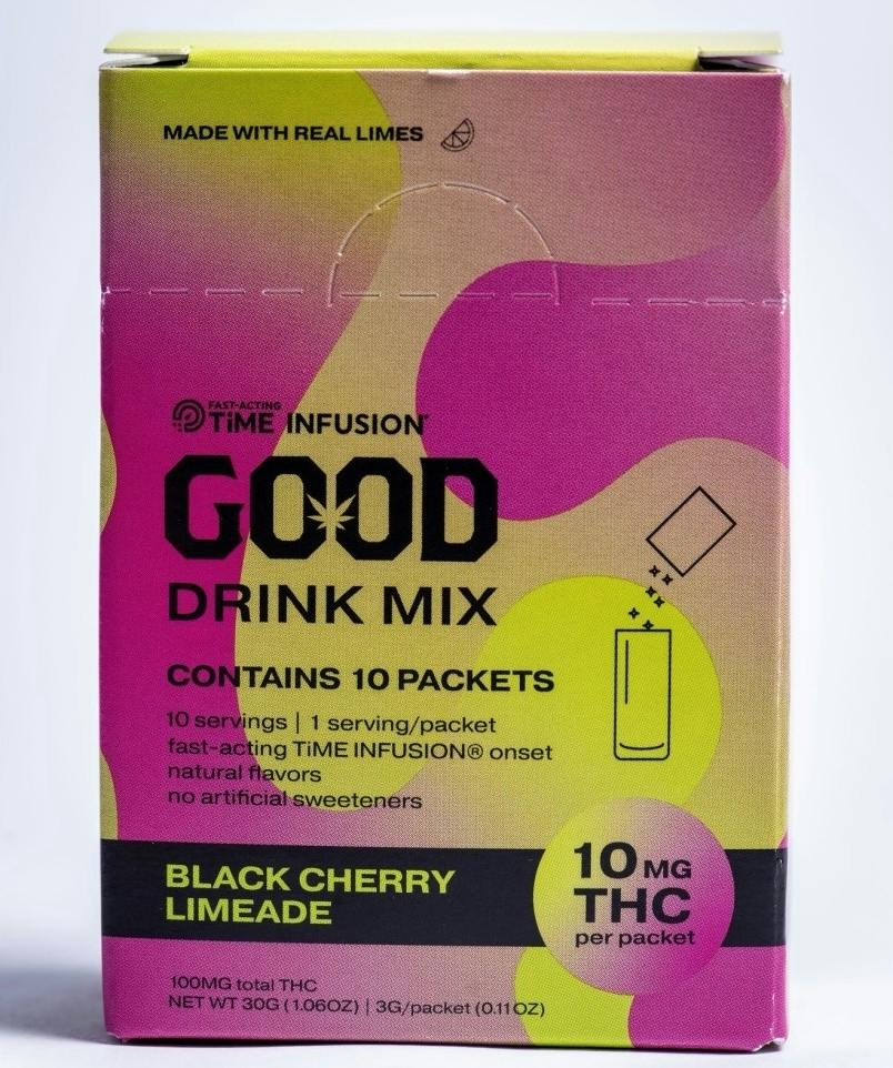 (ON SALE!) 100mg Black Cherry Limeade Drink Mix By Good
