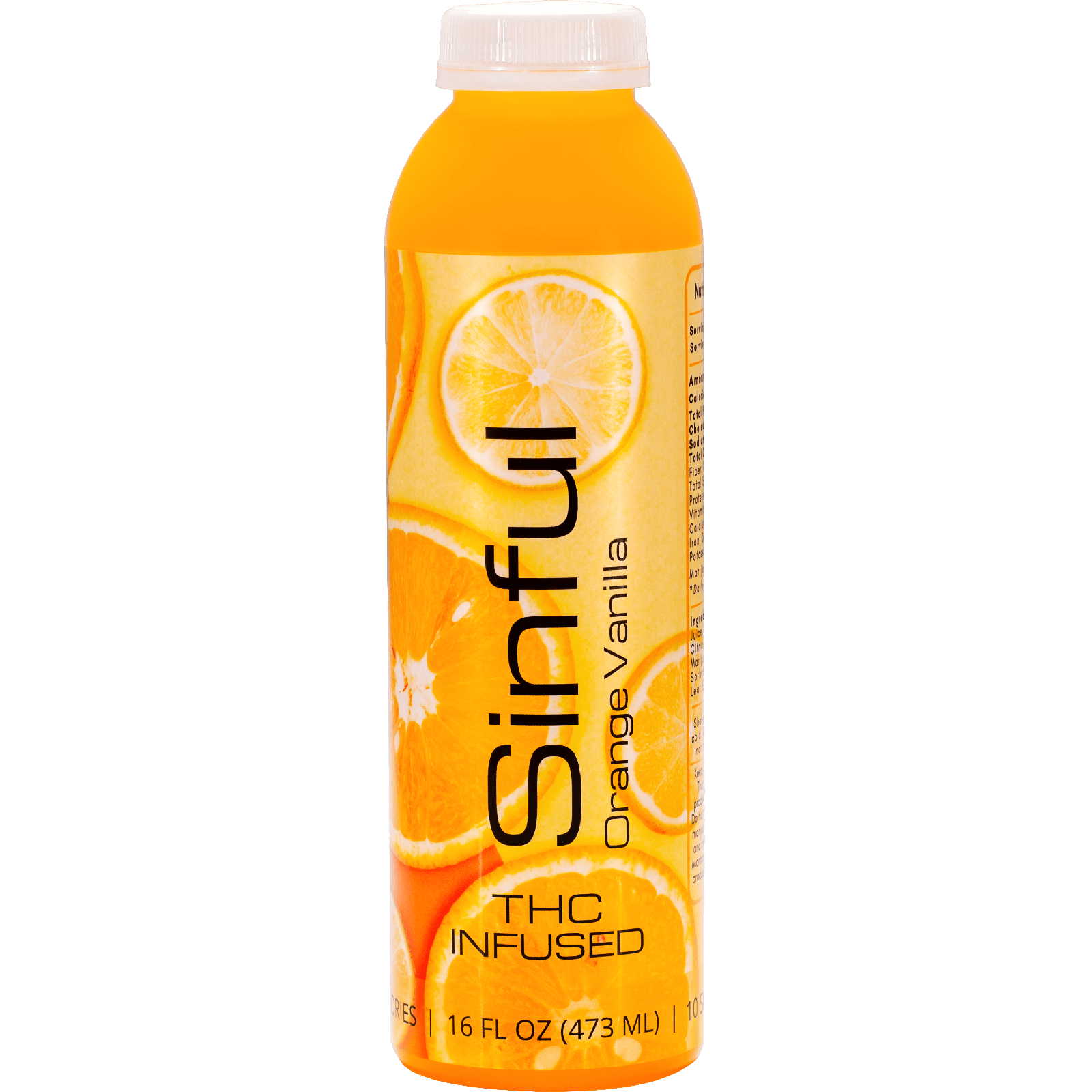 Orange Vanilla | Non-carbonated | 10mg | 16fl oz