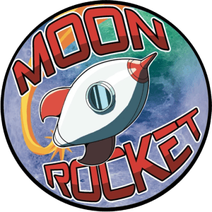 Silver & Gold (1g) Diamond Moon Rocket - Infused Pre-Roll