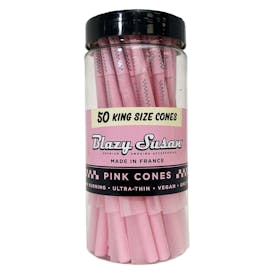 Blazy Susan Pink 50 King Size Cones