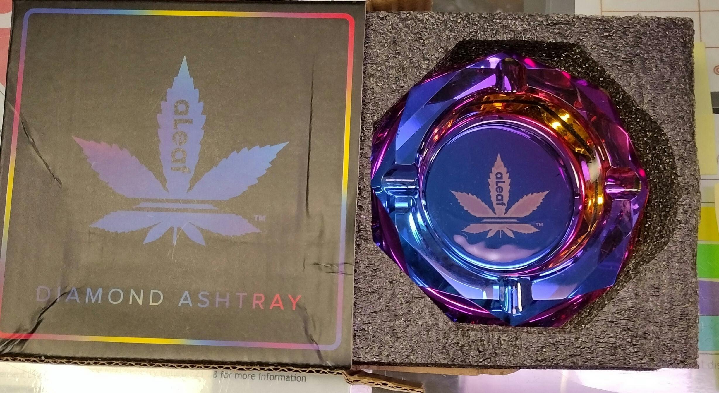 aLeaf Diamond Ashtrays