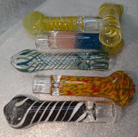 Glass Chillum Pipe