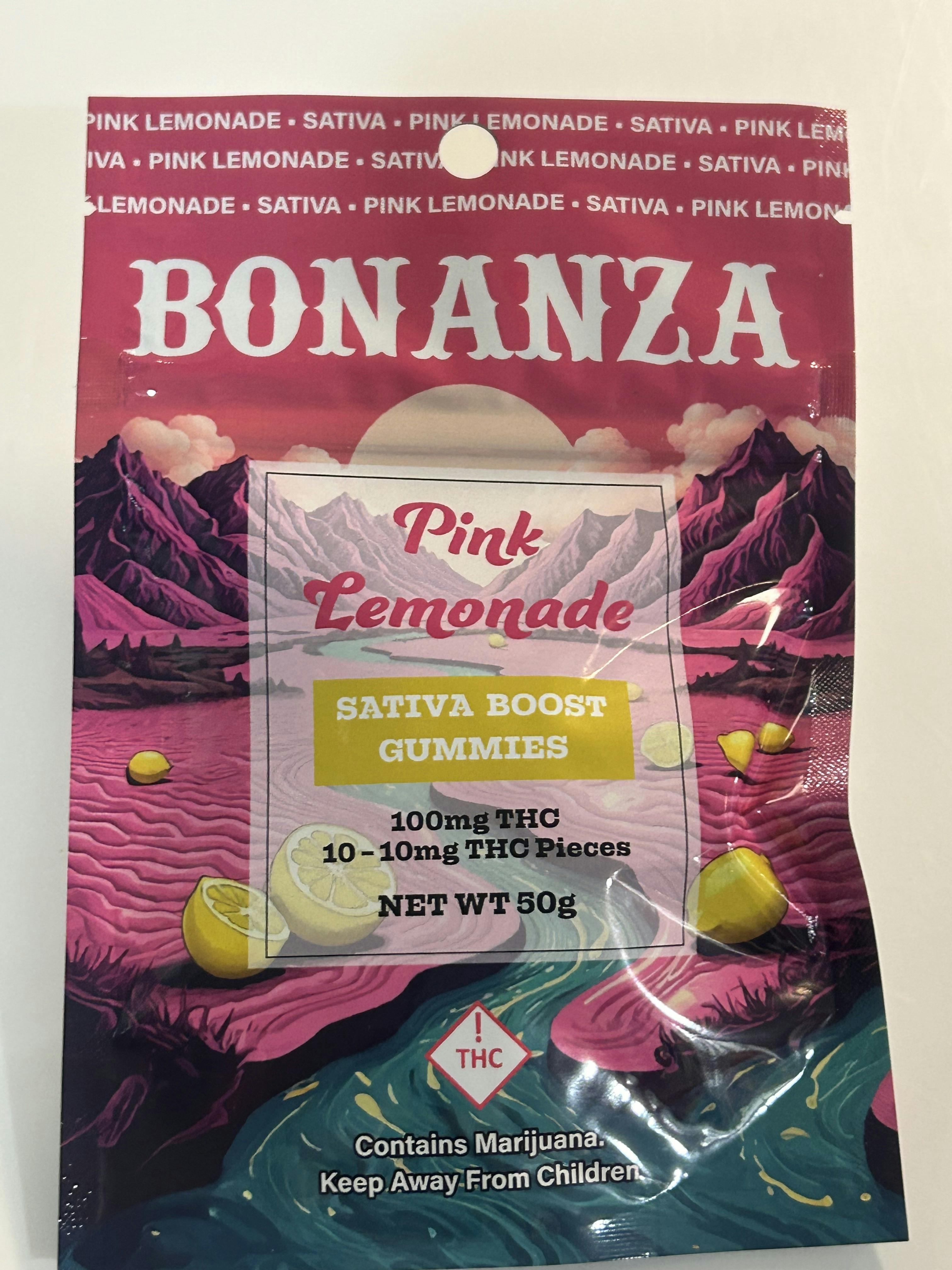 Boosted Gummies Pink Lemonade Sativa