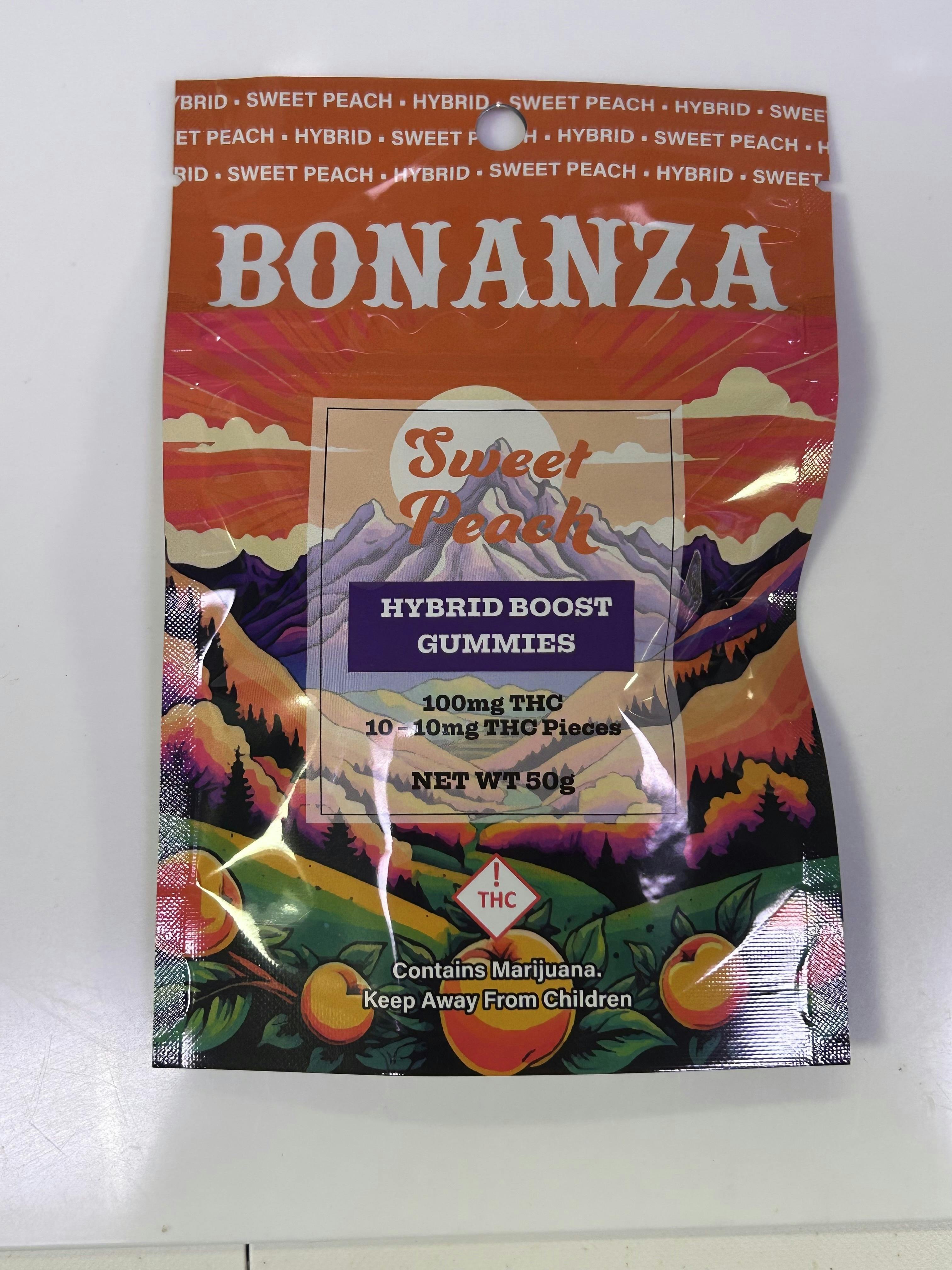 Boosted Gummies Sweet Peach Hybrid