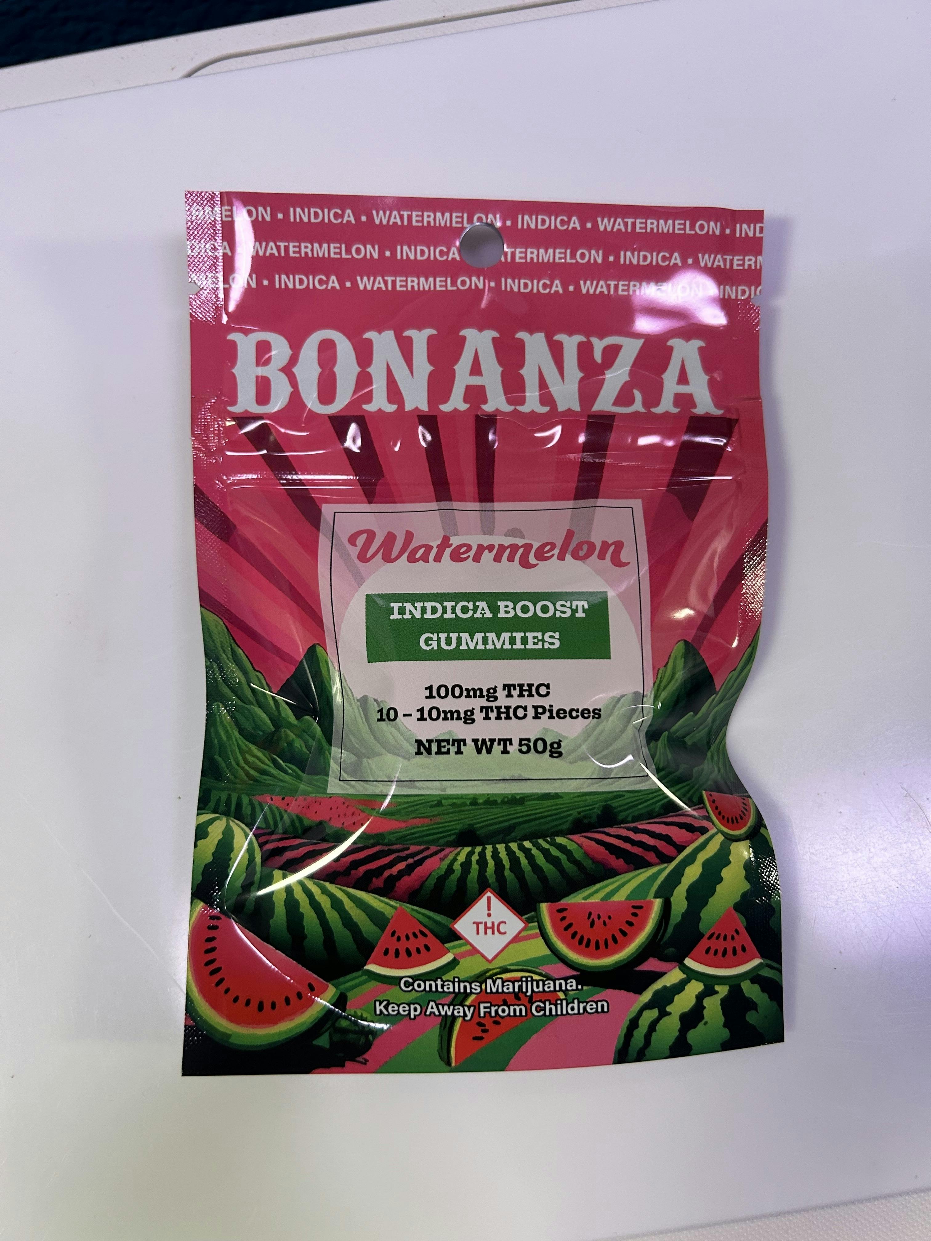 Boosted Gummies Watermelon Indica