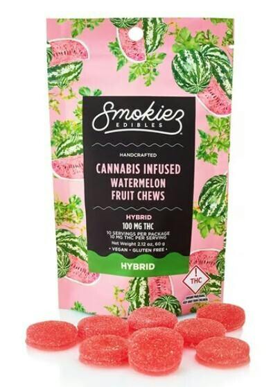 Watermelon Gummies | 100mg | 10ct | 10mg/ea